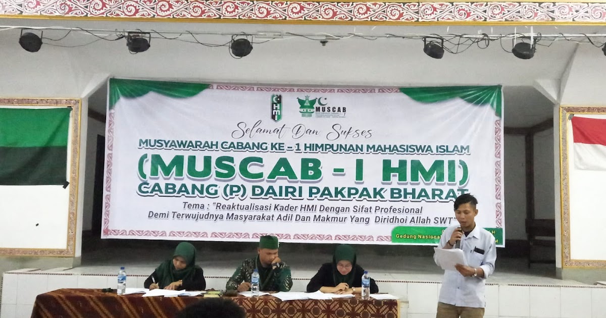 HMI muara sabak Gelar Musyawarah Cabang